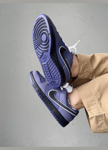 Фиолетовые демисезонные кроссовки мужские и женские nike sb dunk low purple lobster | найк сб данк фиолетовые No Brand