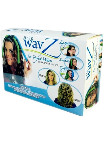 Спиральные бигуди для длинных волос 50 см 18 шт (2091116715) Hair Wavz (328920821)