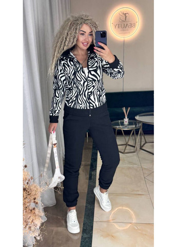 Костюм флісовий кофта з капюшоном та штани з кишенями Україна (355262131)