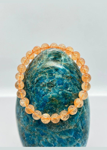 Браслет солнечный камень 7.5 мм 19 см No Brand (301027625)