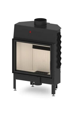 Каминная топка ALBERO AL16S.H-DI Стекло декор+дополнительное внутреннее стекло Hitze (370384969)