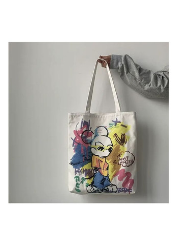 Сумка шоппер жіноча тканинна No Brand (322169901)