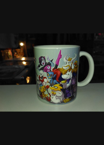 Чашка біла Андертейл Санс (z0792) No Brand (327003464)