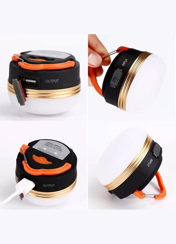 Портативный фонарь для кемпинга с магнитом и функцией POWER Bank No Brand (348119009)