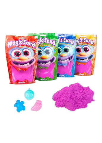 Кинетический песок Magic Sand фиолетовый, 350 г () Strateg 39402-4 (335973299)
