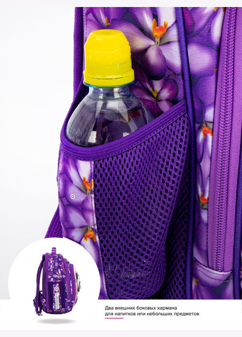Шкільний ортопедичний рюкзак (ранець) бузковий для дівчинки /SkyName з Пандою 36х30х16 см для початкової школи (5025) Winner (293815070)