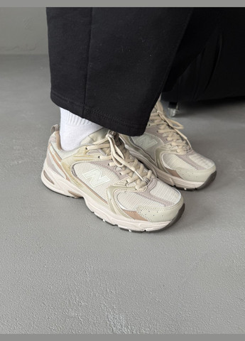 Кросівки жіночі New Balance 530 beige | Нью Беланс 530 бежеві No Brand бежеві демісезони (316091141)