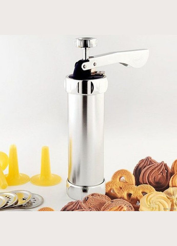 Кондитерський шприц-прес для печива 20 насадок Cookie Press (1756374672) No Brand (331605181)