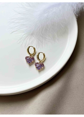 Сережки з сердечком 4765 LeBijou (367579968)