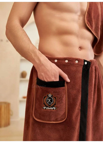 Мужской набор в сауну (Полотенце 35х70см+колт 80х150см) Mallory Home (361967360)