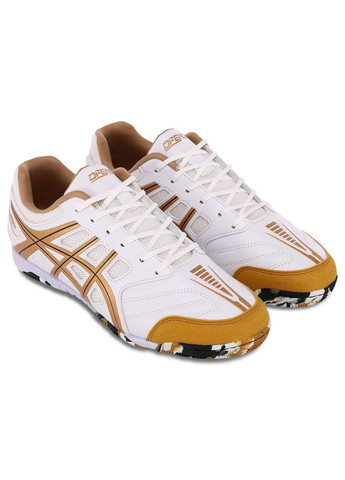 Футзалки взуття для міні-футболу 230770-5 Білий-золотий Difeno (344559382)