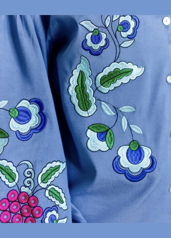 Синяя рубашка Galychanka