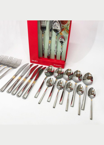 Набор столовых прибор 24 предмета Con RO-873 Brio CB-3912 Con Brio (349512066)