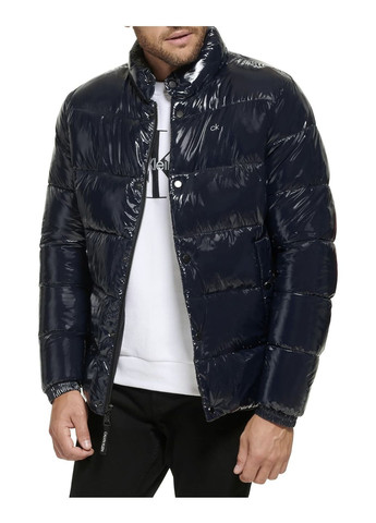 Темно-синій демісезонний Пуховик Calvin Klein