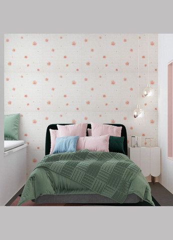 Панель-самоклейка стеновая 3D Розовые цветы 700х770х4мм Sticker Wall (300242288)