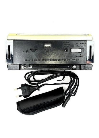 Радиоприемник с фонарем RX-381 BT, Bluetooth, Золотой Golon (280898833)
