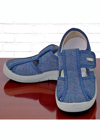 Ортопедичні тапочки капчики на липучці для хлопчика Валді Waldi (336147362)