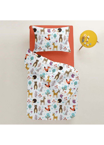 Дитяча постільна білизна Colorful Animals CS2 110х140 см Cosas (307387741)