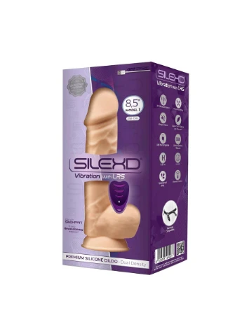 Фаллоимитатор с вибрацией Norman Vibro Flesh (Model 1 size 8,5") LRS (упаковка от 8'' модели) Silexd (303882608)