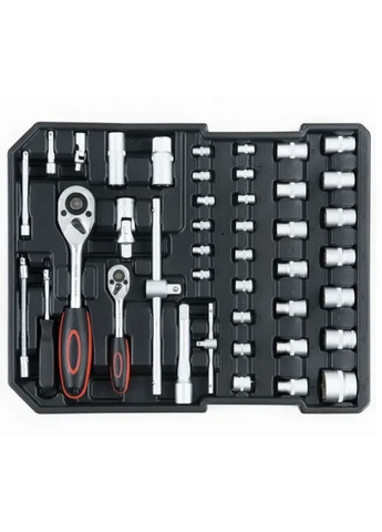 Набір ручних інструментів Krafftec в кейсі, 499 деталей для побутових та автомобільних робіт (2104618858) No Brand (370605066)