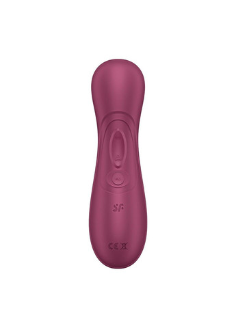 Вакуумний кліторальний стимулятор Pro 2 Generation 3 with Liquid Air Connect App Wіnе Red Satisfyer (333332547)