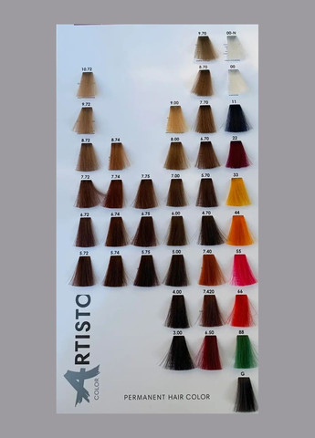 ELEA ARTISTO COLOR Крем краска для волос 100мл Elea Professional (339051527)