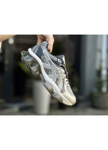 Бежеві Осінні кросівки чоловічі asics gel-quantum kinetic beige brown асікс гель квантум No Brand