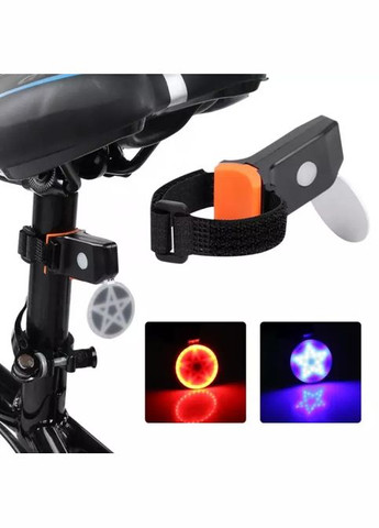 Задняя стоп фара STAR на велосипед USB, аккумуляторный (VR-6574) No Brand (307172172)