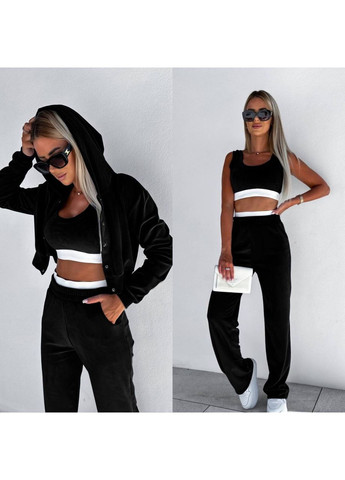 Жіночий спортивний костюм-трійка Україна (356676817)