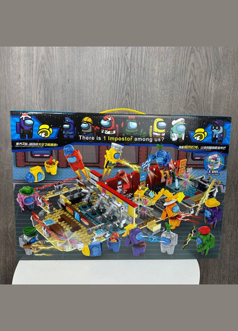 Детский конструктор Among Us Амонг Ас космическая станция база 82299 Diy (332056185)