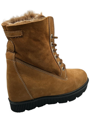 Черевики жіночі, зимові, верх натуральний нубук, натуральна всередині цигейка Sherlock Soon (314703803)