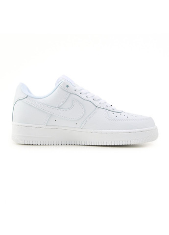 КРОССОВКИ ЖЕНСКИЕ NIKE AIR FORCE 1 LOW MOLTEN METAL BLACK WHITE НАЙК АИР ФОРС 1 ПРЕМИУМ No Brand чёрные демисезоны (368855014)