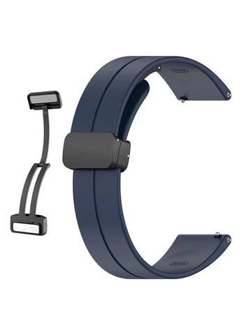 Ремінець Magnetic Silicone для годинника Samsung Gear S3 Classic SM-R770 / Frontier RM-760 - Dark Blue Primolux (388408433)