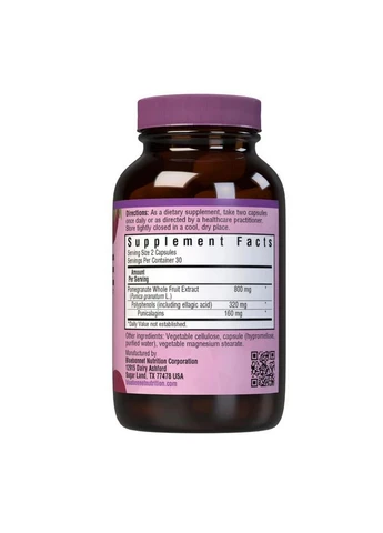 Натуральная добавка Super Fruit Pomegranate Extract, 60 вегакапсул Bluebonnet Nutrition (294927681)