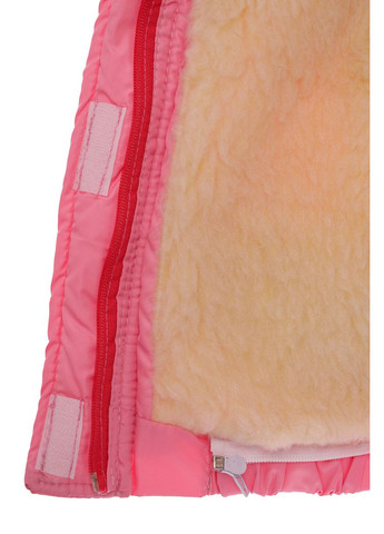 Комбінезон Конверт на хутро для дівчинки Трійка світло-рожевий 98 см (27569) BABYKROHA (297200072)