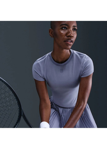 Футболка женская Court Advantage WomenS Dri-Fit Short-Sleeve Tennis Top Violet Nike - (365962399)