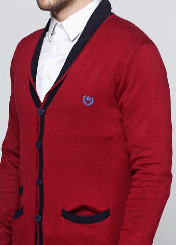 Бордовый демисезонный кардиган Alcott