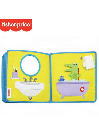 Развивающая игрушка с фетра Любимая книга арт 7286 Голубой Fisher-Price (308053208)