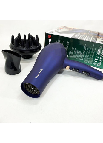 Фен VILGRAND VHD 2424TI. Цвет: голубой No Brand (350937010)