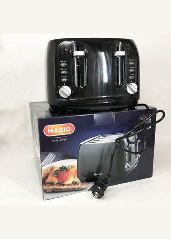 Тостеры на 4 тоста гренки MG-283, тостер для кухни бытовой, тостерница для бутербродов Magio (364664054)