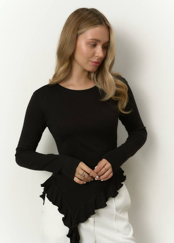 Лонгслів з рюшами Tik-Tak (364957561)