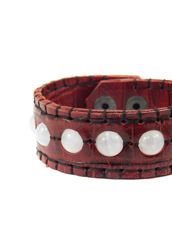 Браслет "Рептилия" Селенит, кожа 15 Fursa fashion (322315086)