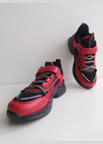 Красные детские кроссовки 31 г 20,6 см красный артикул к307 Baas