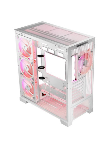 Корпус VOLCANO SPACE APEX ARGB WHITE без БП ATX (AT-SPACE-PG-20-000000-000) Modecom (324212494)