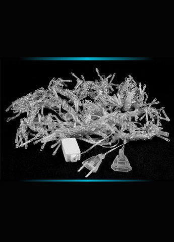 Гірлянда Штора 2х2 м у кімнату на стіну Жовта світлодіодна інтер’єрна 240 лампочок від мережі (Y.03.5Т.240+) Laplandia (314893363)