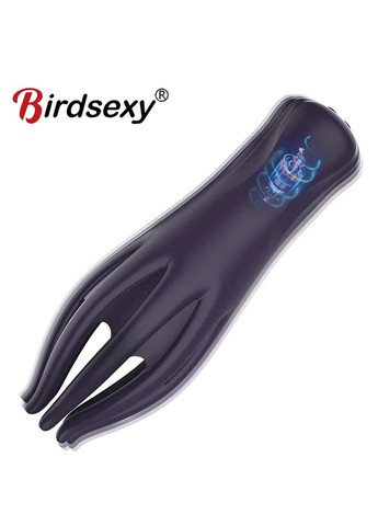 Інтимний тренажер для головки члена для пінису Чоловічий мастурбатор 10 швидкостей Вібратор для головки члена No Brand (316636198)