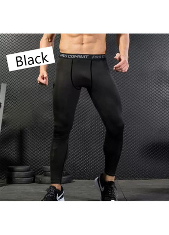 Черные демисезонные мужской комплект для тренировок, спортивные шорты + леггинсы для спортзала и фитнеса China