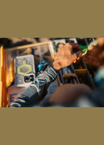 Ремінець для Apple Watch Ultra 2/Ultra-49-45-44-42mm, Monarch, Cloud Blue/Titanium UAG (330031958)