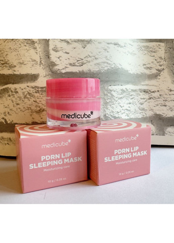 Нічна маска для губ із полінуклеотидами PDRN Lip Sleeping Mask, 10 г Medicube (369569401)