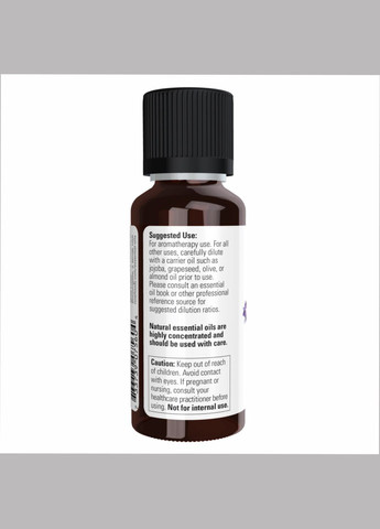 Ефірна олія лаванди для ароматерапії 10 мл 100% чистота квітковий аромат Now Foods (367958389)